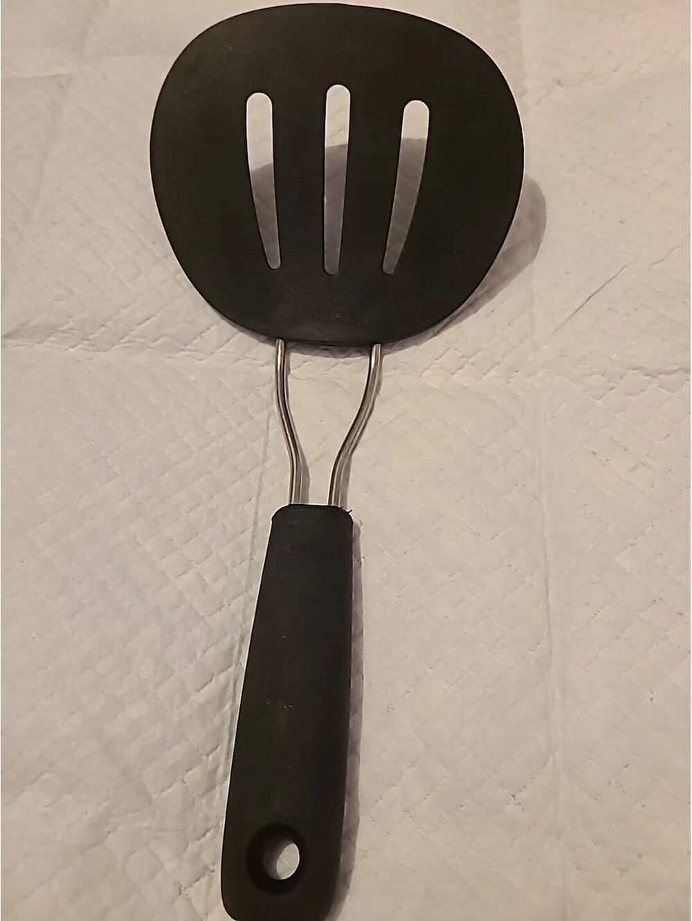 OXO Good Grips Large Slotted Nylon Flexible   NonStick Spatula Turner